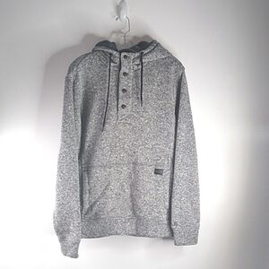Billabong - Long Sleeve Grey Hoodie Sweater - Size Medium